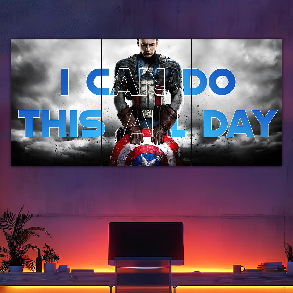 "I Can Do This All Day" Split Design