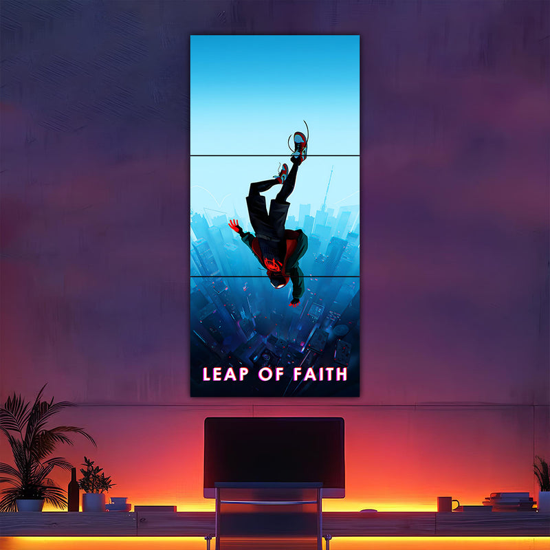 Leap Of Faith Split Poster