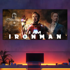 "I Am Ironman" Split Poster