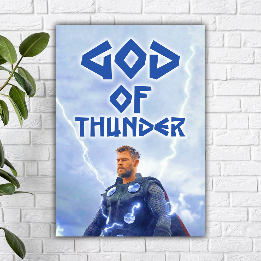 Thor God Of Thunder Poster