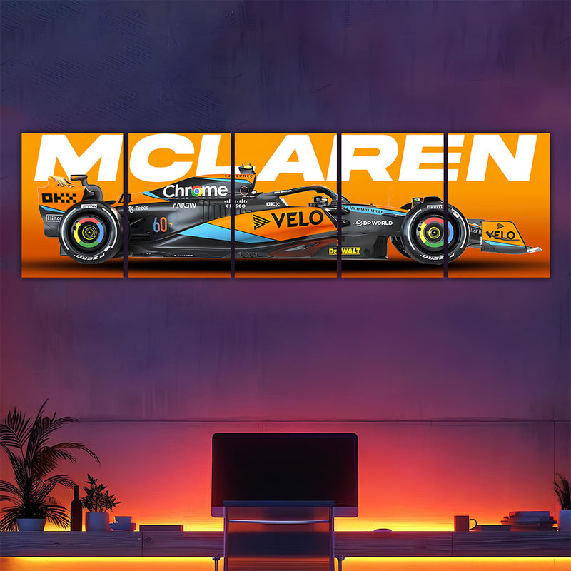 Mclaren - 5 Panel Split Poster