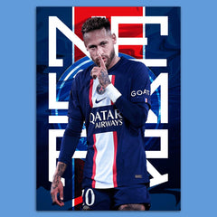 Neymar Silence Them Poster