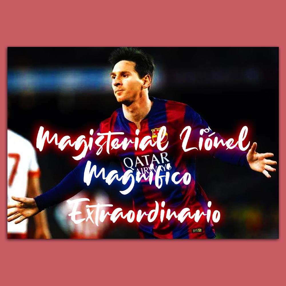 Magical Messi Poster