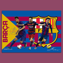 Messi Barca Poster