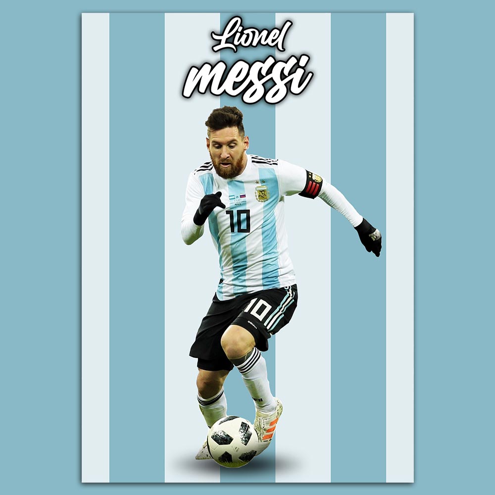 Messi Argentina Poster