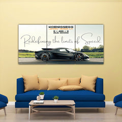 Koenigsegg Jesko Absolut Split Poster