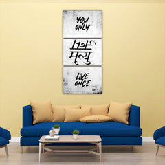 You Only Live Once Split Poster