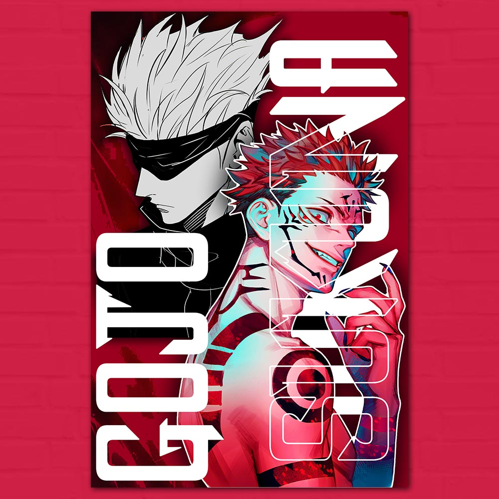 Gojo / Sukuna Poster