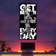 Arnold Get Better Everyday Split Poster