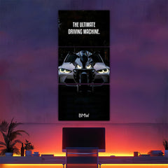 BMW The Ulimate Driving Machine Split Poster