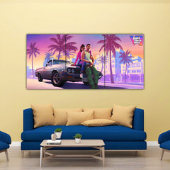 GTA 6 Split Poster