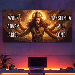 Narsimha Split Poster
