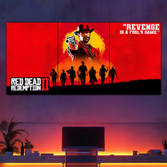 RDR 2 Split Poster