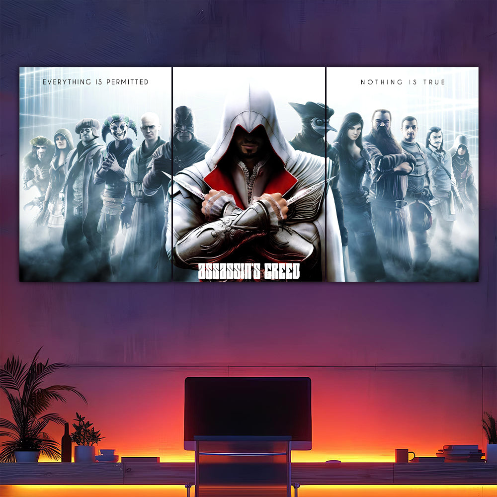 Assassin's Creed Split Poster