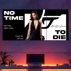 Ana De Armas - No Time To Die Split Poster