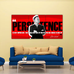 Elon Musk Quote Split Poster