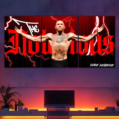 The Notorious Conor Mcgregor Split Poster