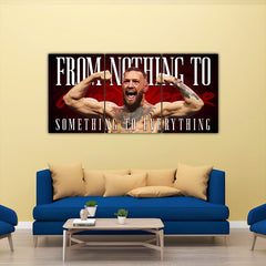 From Nothing To Something Split Poster
