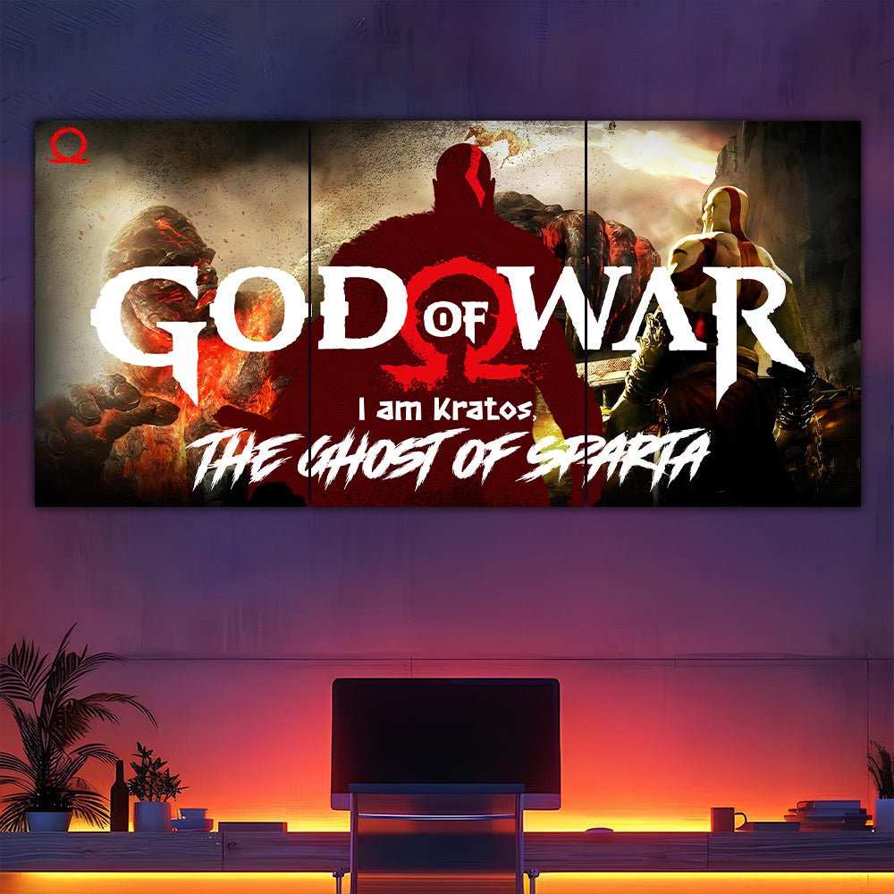 God Of War Split Poster