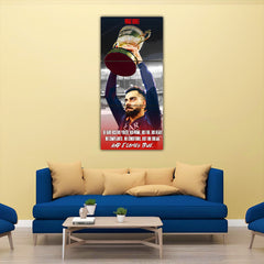 Virat Finally Lifts The Trophy Split Design