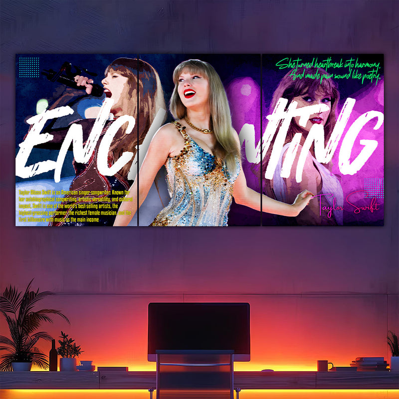Taylor Swift Split Poster
