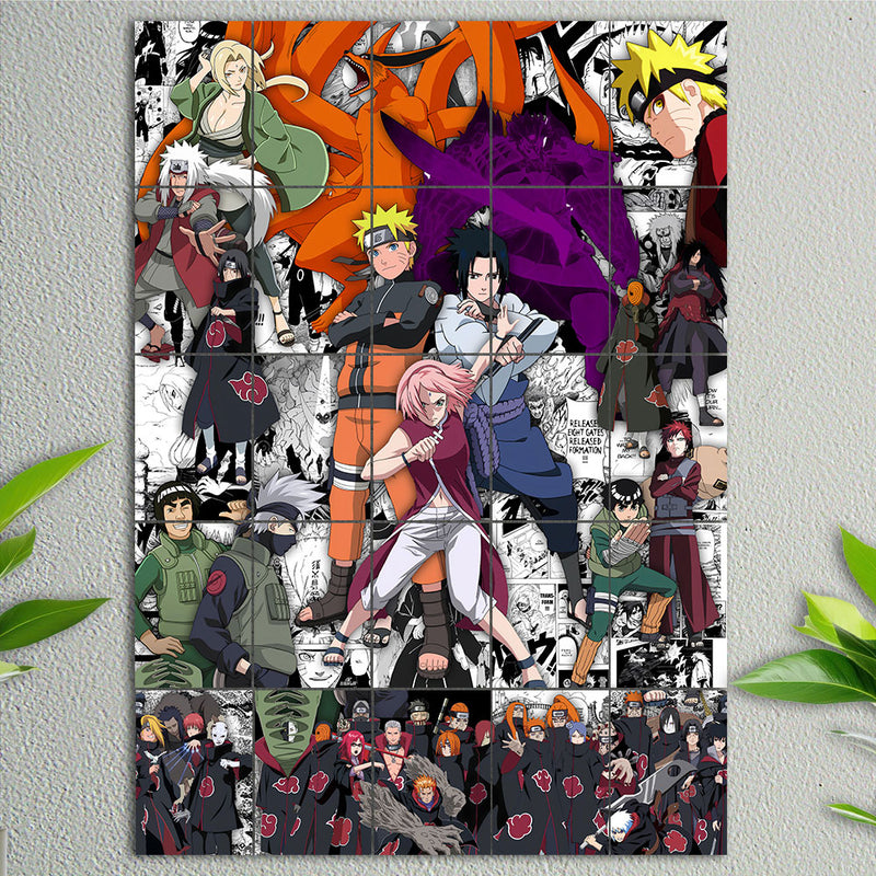 Naruto Complete Collage Kit (Set Of 25)