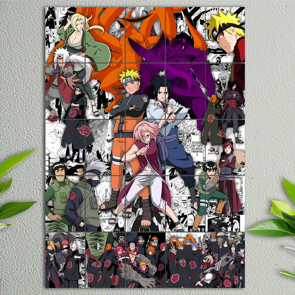 Naruto Complete Collage Kit (Set Of 25)