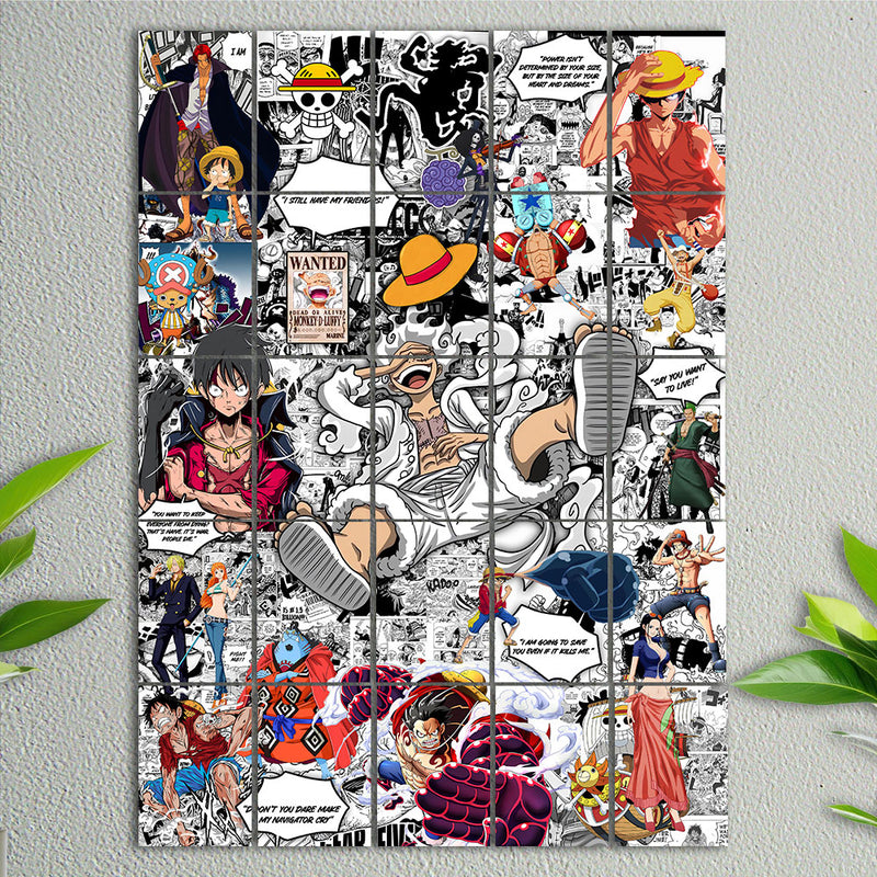 One Piece Complete Collage Kit (Set Of 25)