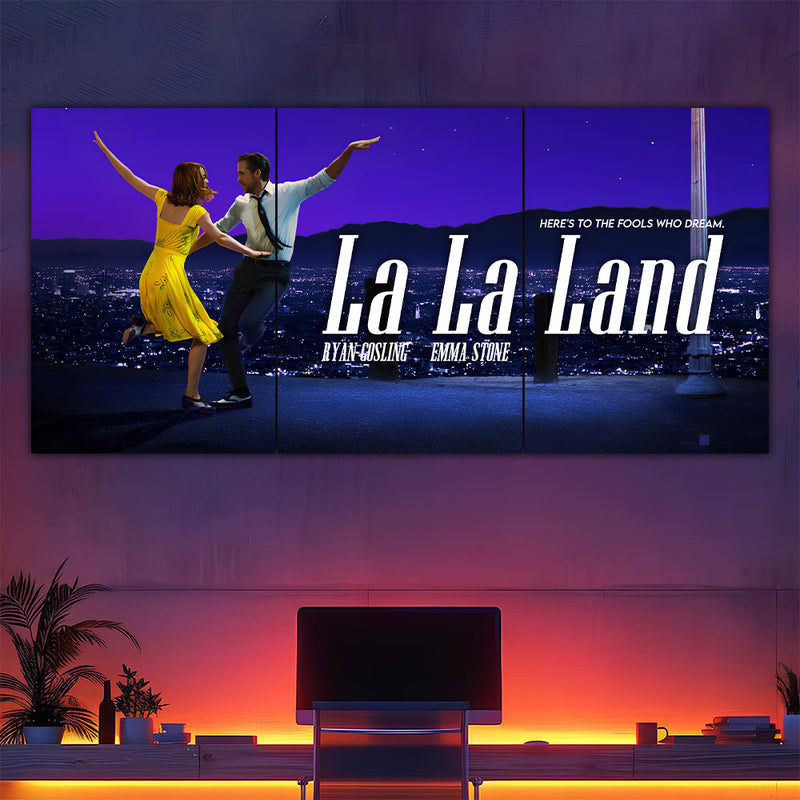La La Land Split Poster