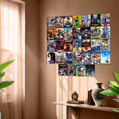 Anime Mix Collage Kit (Set Of 32)
