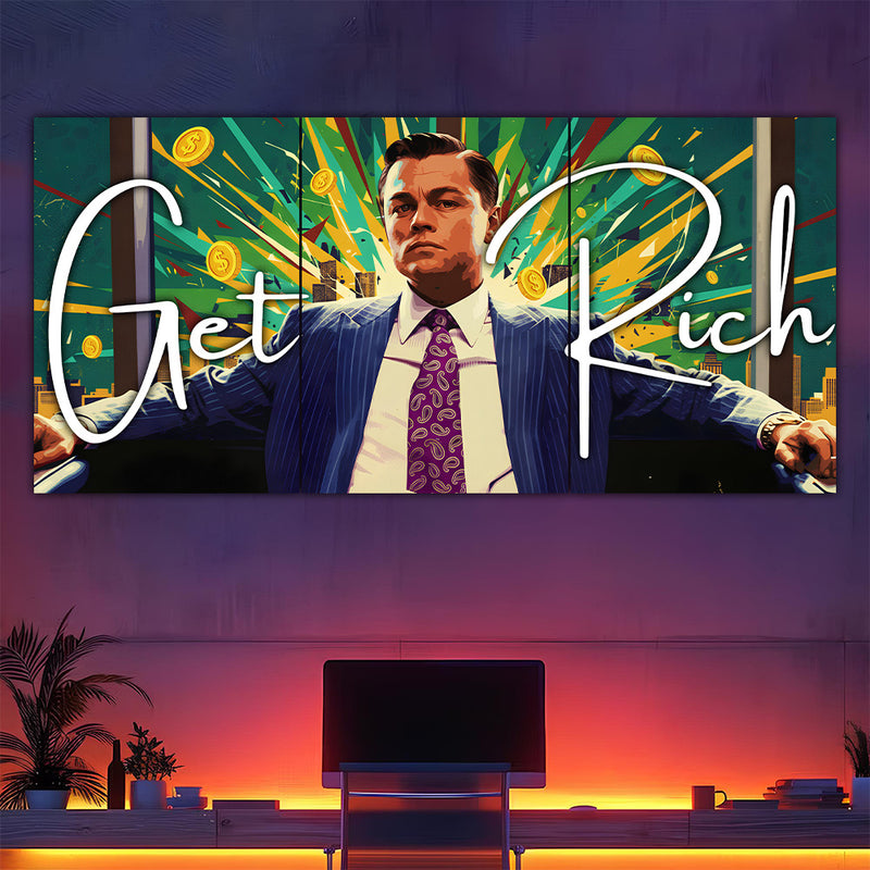 "Get Rich" Split Poster