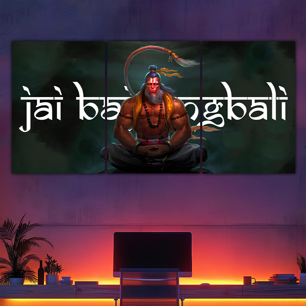 Jai Bajranbali Split Poster