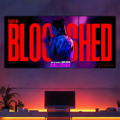 Beauty In BloodShed - Ballerina Split Poster