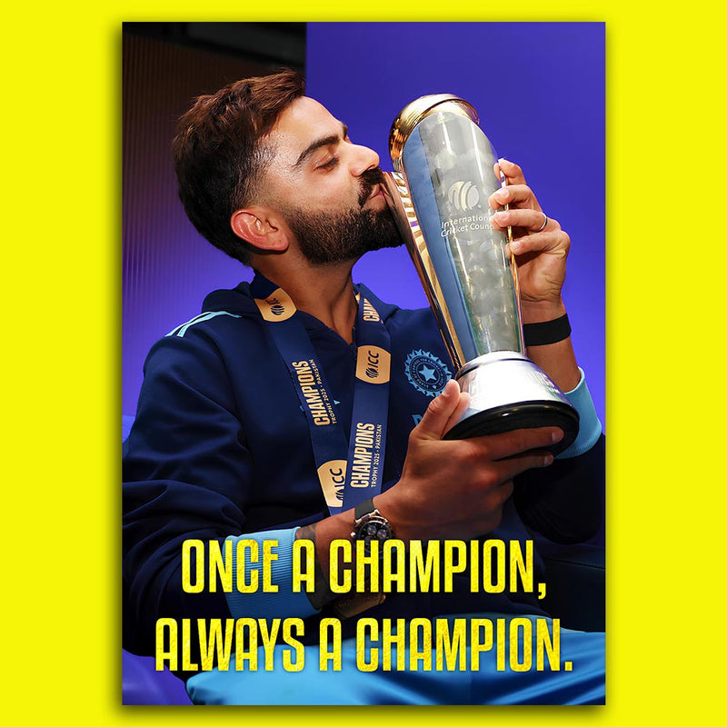 Once A Champion Always A Champion Poster