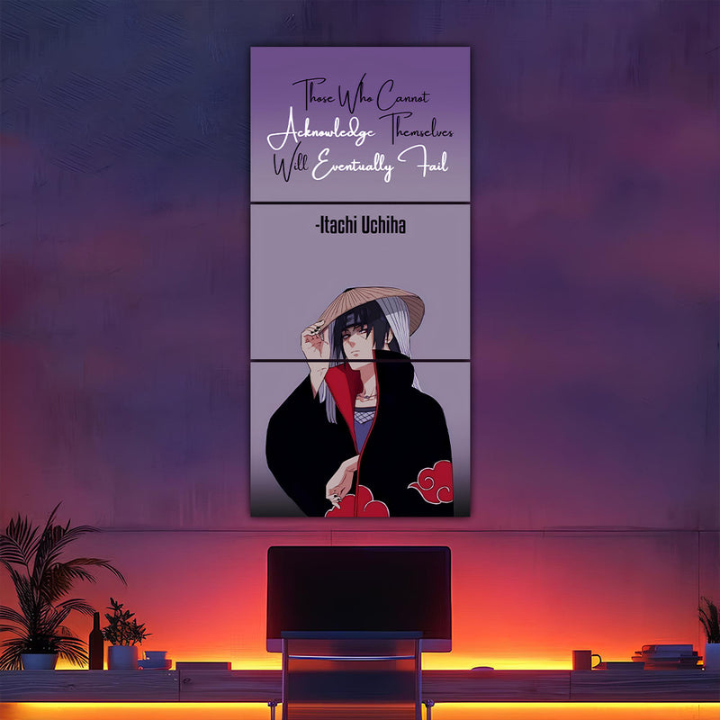 Itachi Quote Split Poster