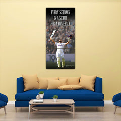 Rishabh Pant Motivational Split Design