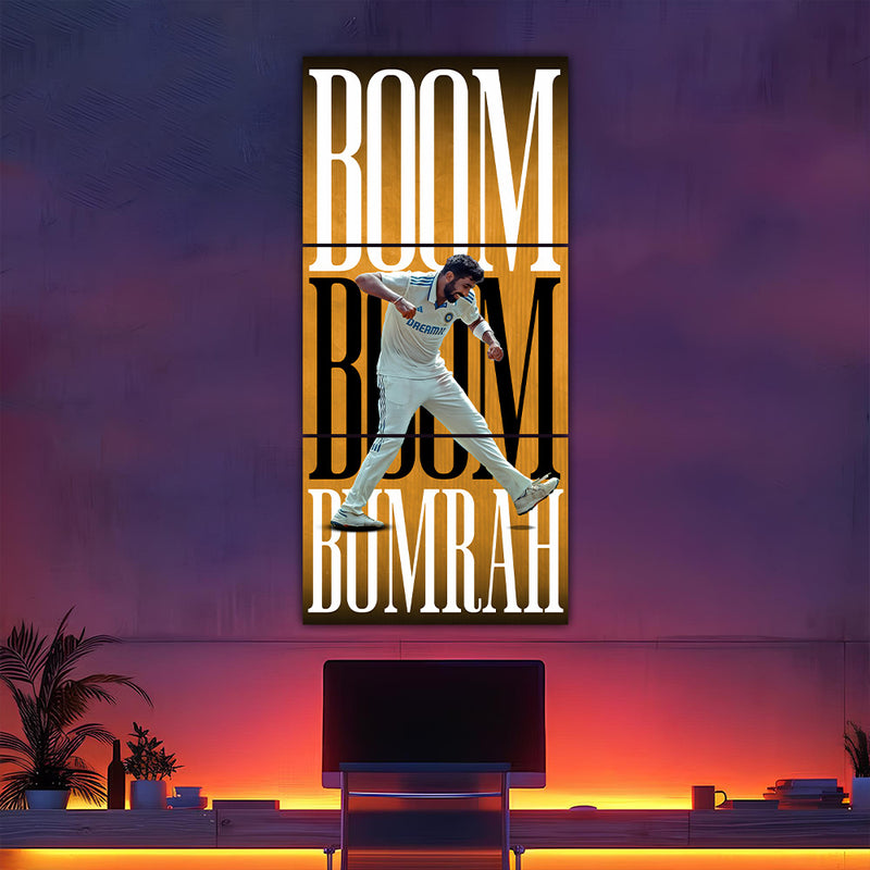 BOOM BOOM Bumrah Split Design