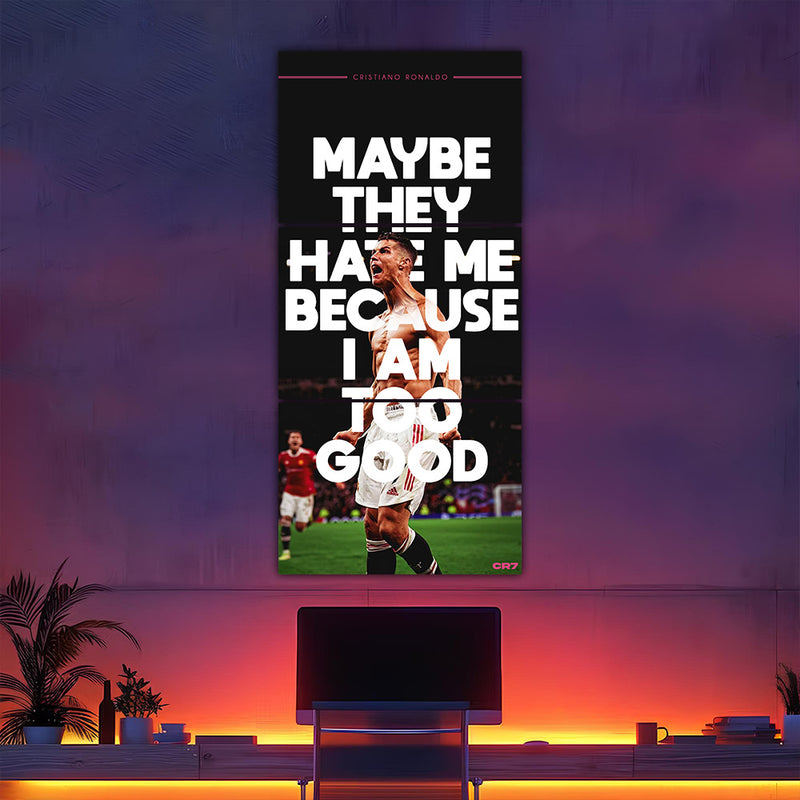 "Maybe They Hate Me" Split Poster