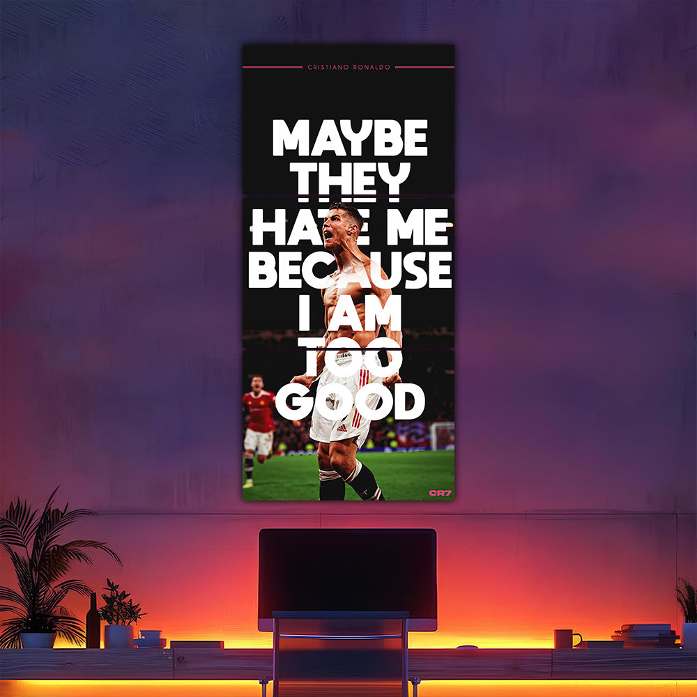 "Maybe They Hate Me" Split  Poster