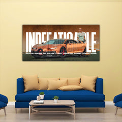 Andrew Tate Indefatigability Split Poster