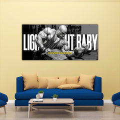 Light Weight Baby Split Poster