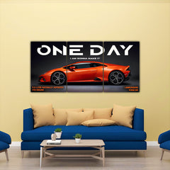 Huracan Motivation Split Poster