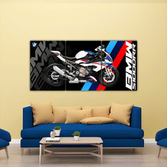 BMW S1000rr Split Poster