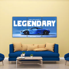 Mclaren 750s Split Poster