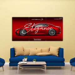 Maserati Granturismo Split Poster