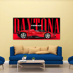 Ferrari Daytona Split Poster