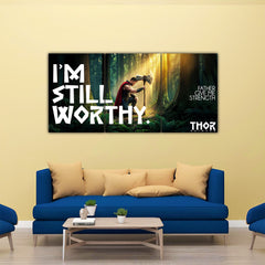 "I Am Still Worthy" Split Poster