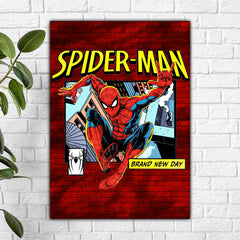 Spiderman Comic Poster