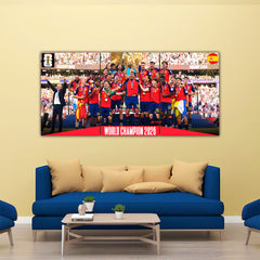 FIFA World Champion Spain 2026 Split Poster