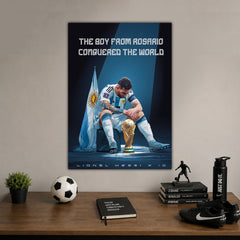 Conqueror Messi Poster